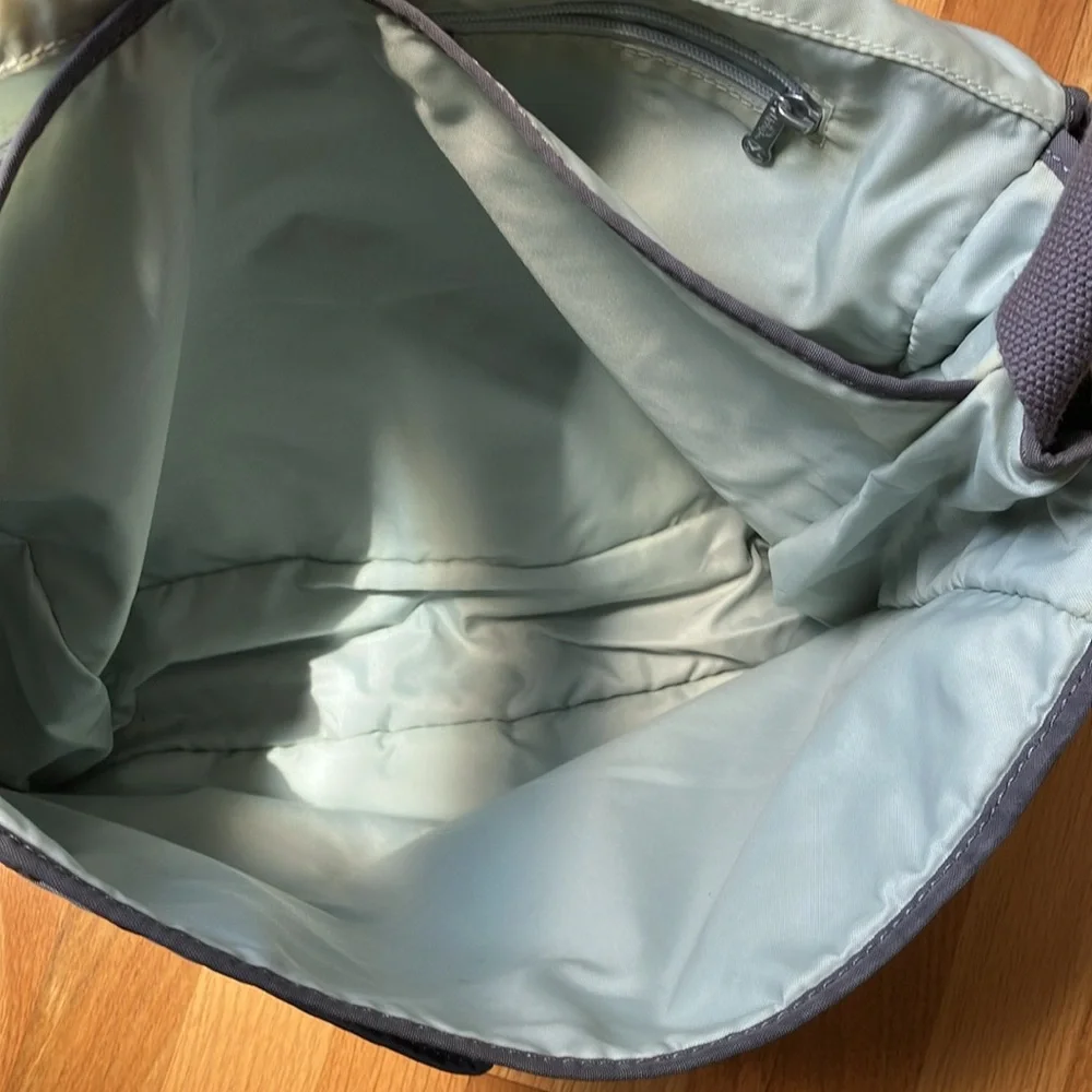 Kipling Madhouse Messenger Laptop Bag with Adjustable Strap Gray